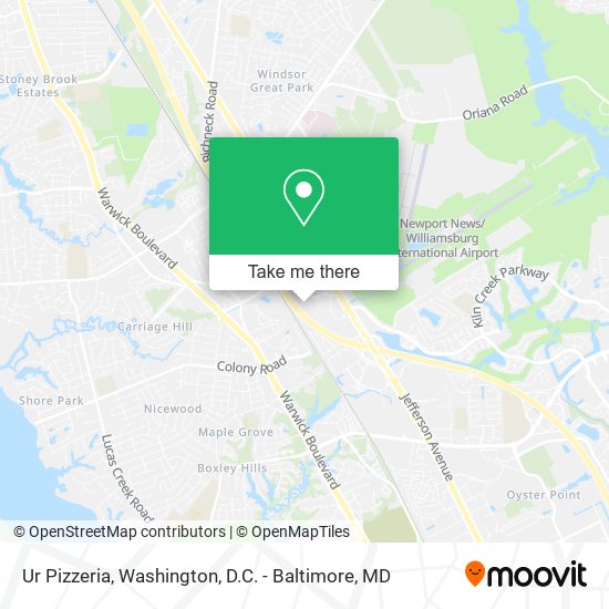 Ur Pizzeria map