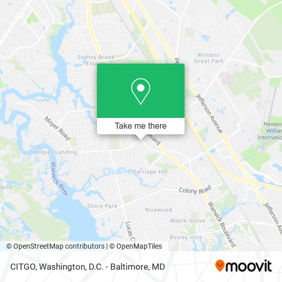 Mapa de CITGO