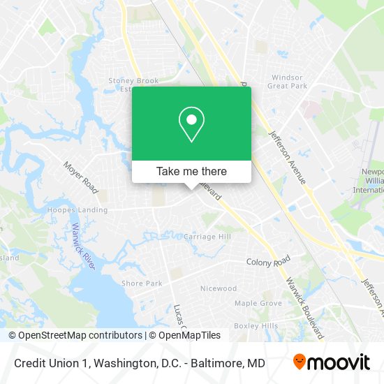Credit Union 1 map