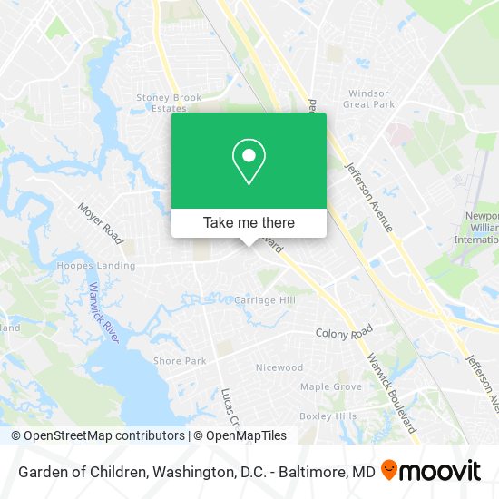 Garden of Children map