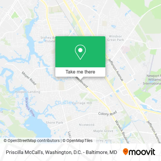 Priscilla McCall's map