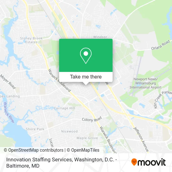 Innovation Staffing Services map