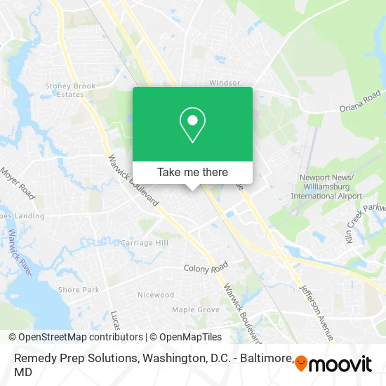 Remedy Prep Solutions map