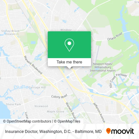 Insurance Doctor map