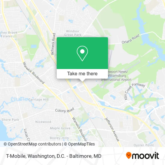 T-Mobile map