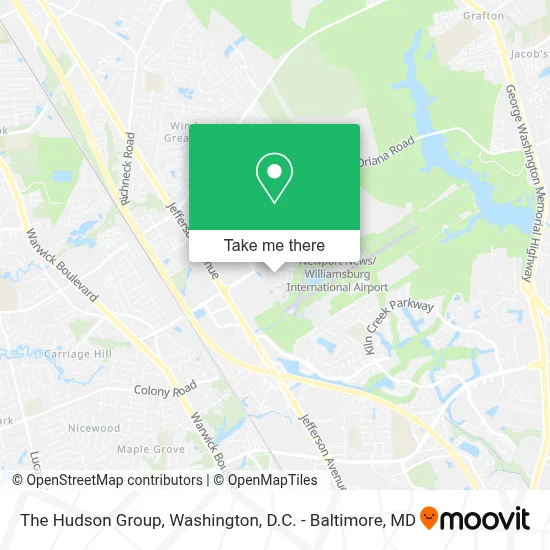 The Hudson Group map