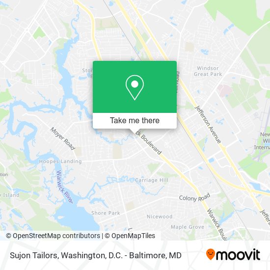 Sujon Tailors map