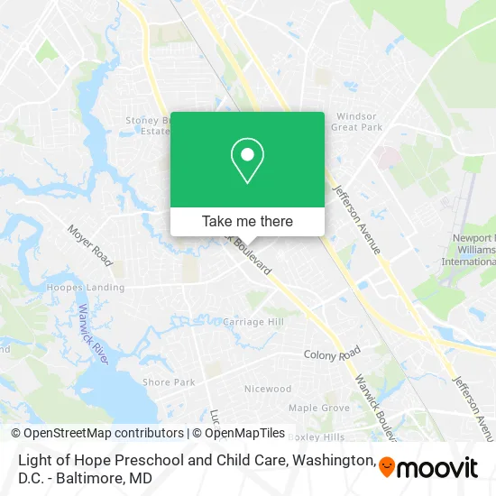Light of Hope Preschool and Child Care map