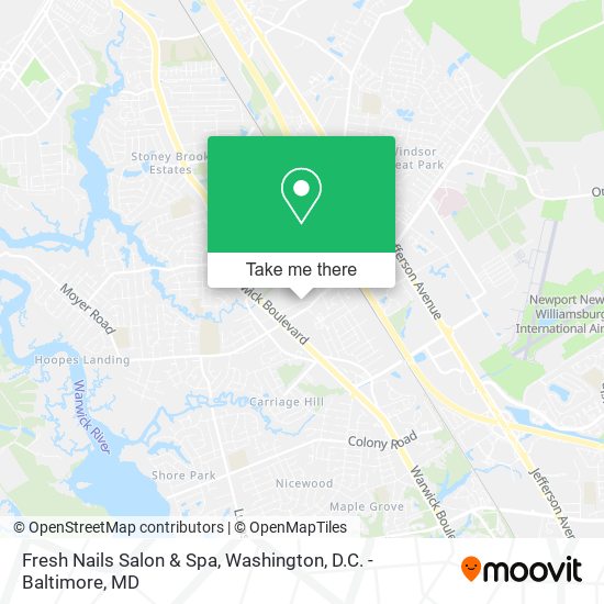 Mapa de Fresh Nails Salon & Spa