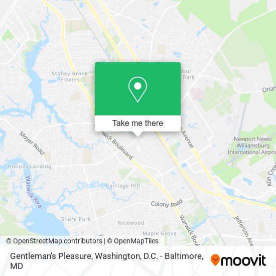 Mapa de Gentleman's Pleasure