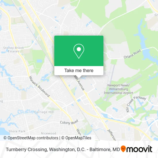 Turnberry Crossing map