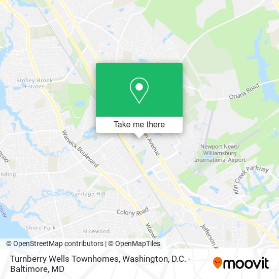Turnberry Wells Townhomes map