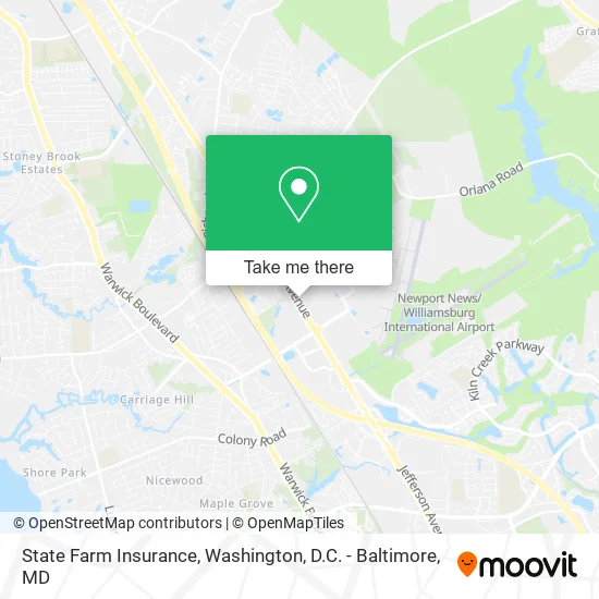 State Farm Insurance map