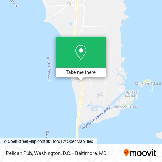 Pelican Pub map