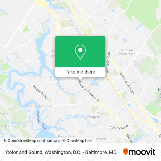 Color and Sound map