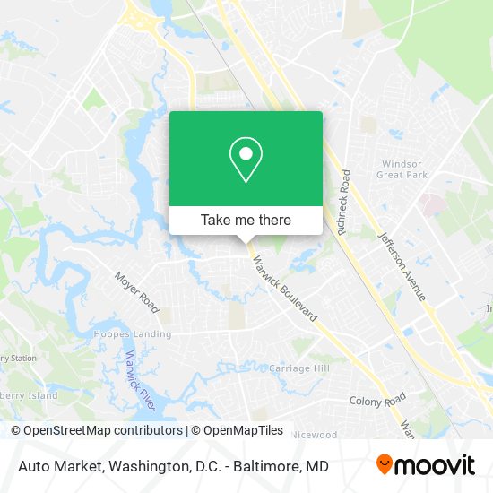 Auto Market map