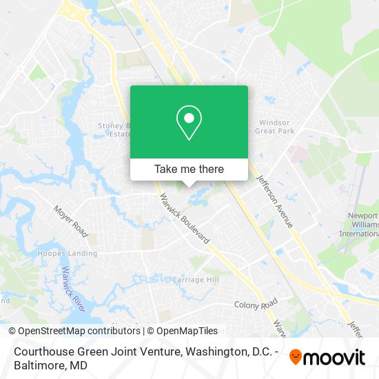 Mapa de Courthouse Green Joint Venture