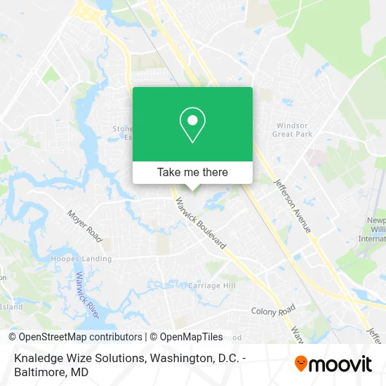 Knaledge Wize Solutions map