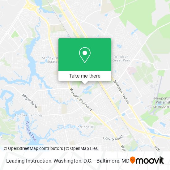 Leading Instruction map