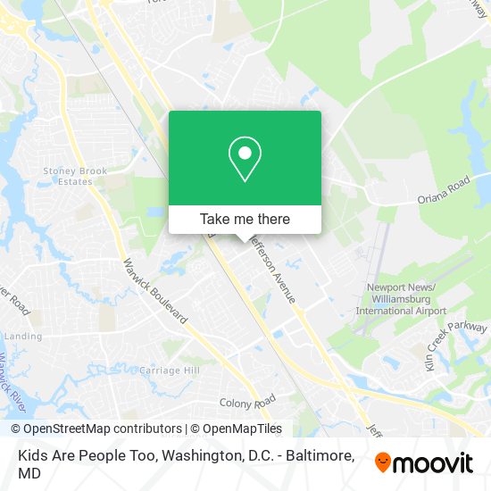 Mapa de Kids Are People Too