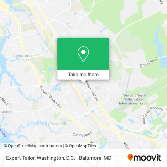 Expert Tailor map