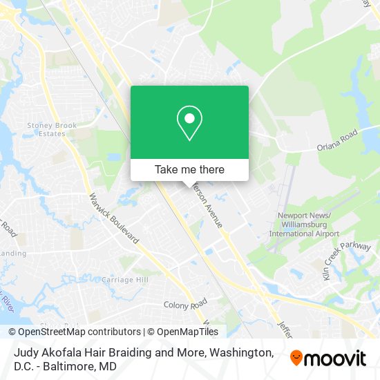 Judy Akofala Hair Braiding and More map