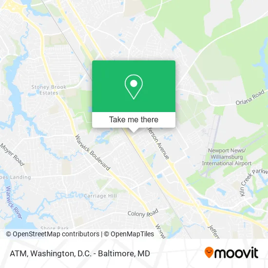 ATM map