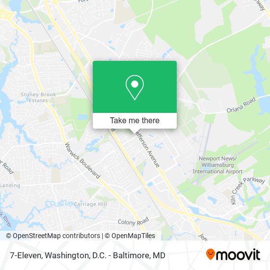 Mapa de 7-Eleven