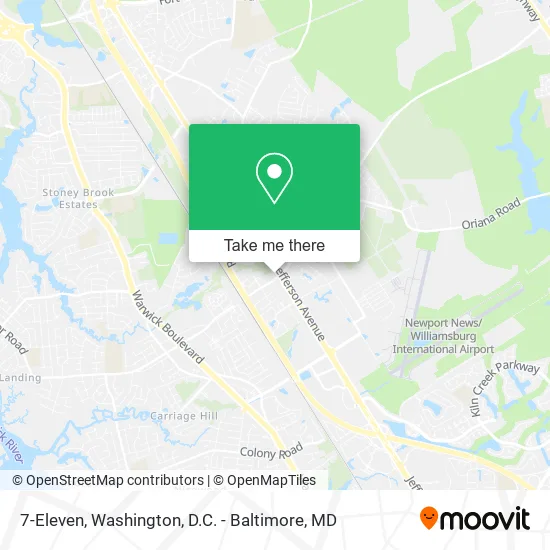 7-Eleven map