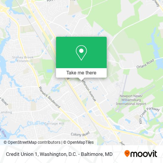 Mapa de Credit Union 1