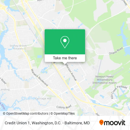 Credit Union 1 map