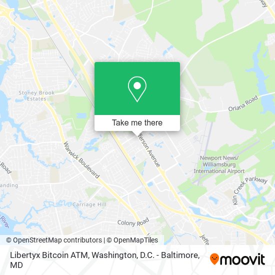 Libertyx Bitcoin ATM map