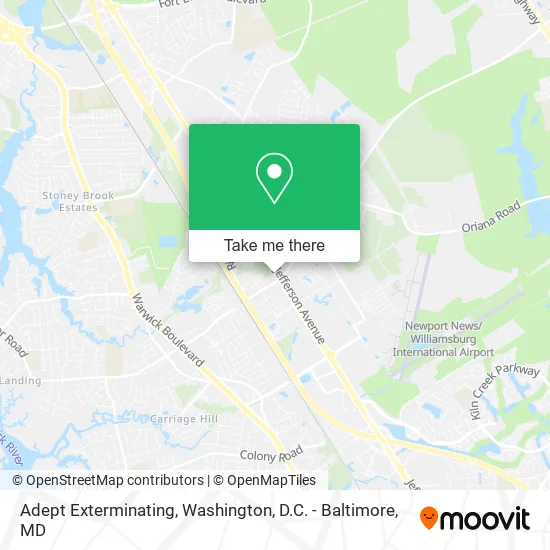 Adept Exterminating map