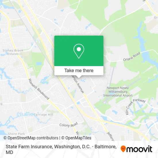 State Farm Insurance map