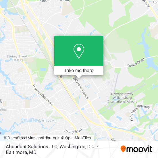 Mapa de Abundant Solutions LLC