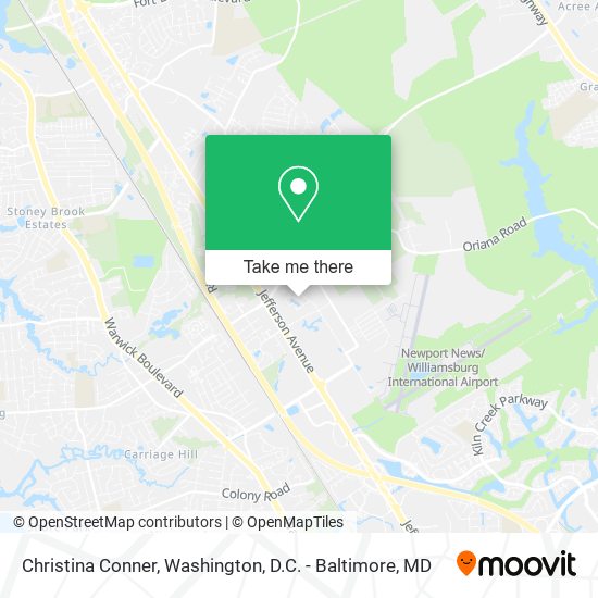 Christina Conner map