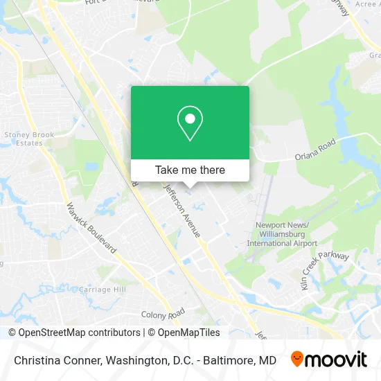 Christina Conner map