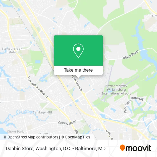 Daabin Store map