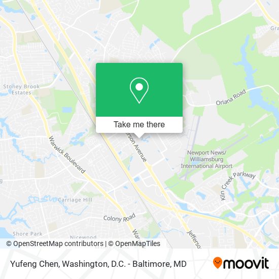 Yufeng Chen map