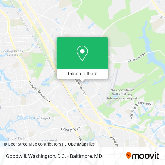 Goodwill map