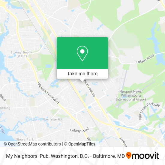 My Neighbors' Pub map