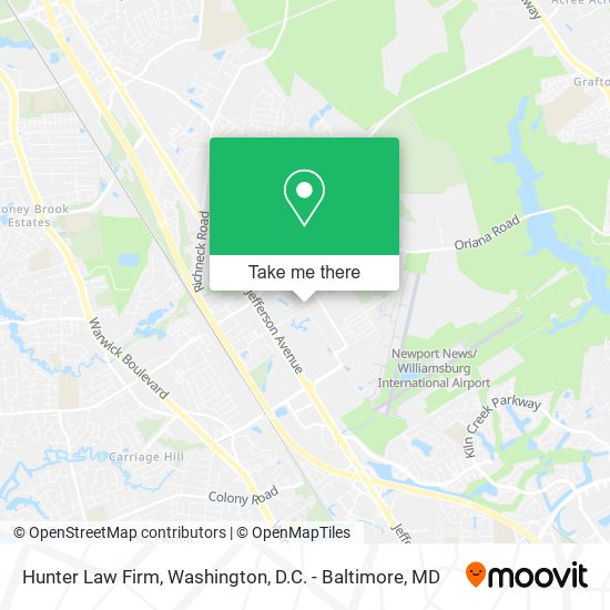 Mapa de Hunter Law Firm
