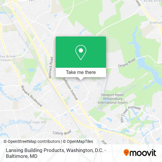 Mapa de Lansing Building Products