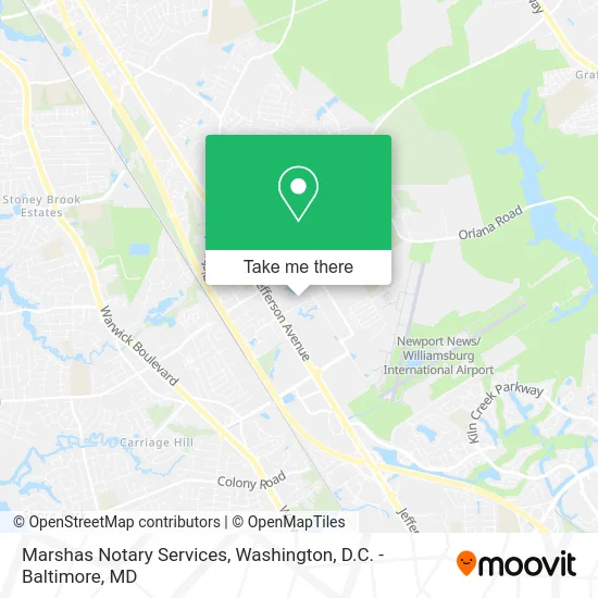 Marshas Notary Services map