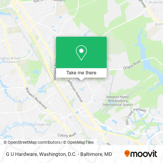 G U Hardware map