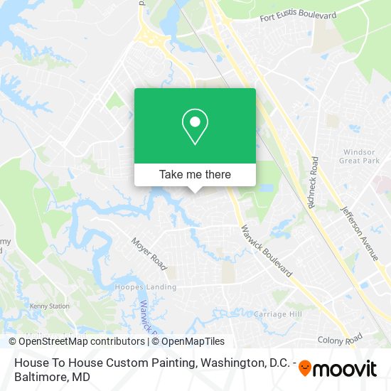 Mapa de House To House Custom Painting