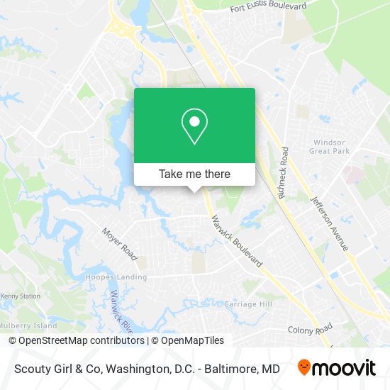 Scouty Girl & Co map