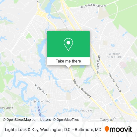 Lights Lock & Key map