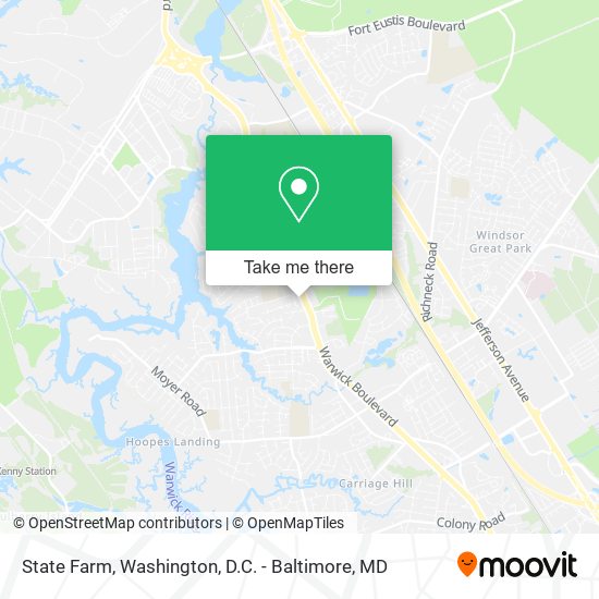 State Farm map
