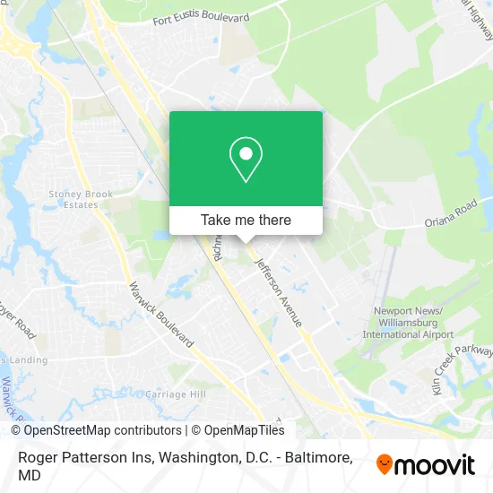 Roger Patterson Ins map